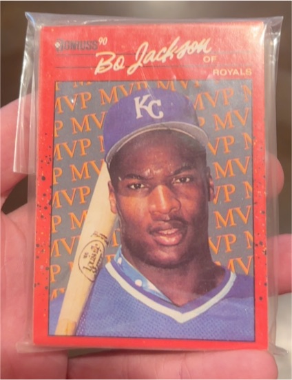 1990 Donruss MVP #BC-1 Bo Jackson Kansas City Royals — front
