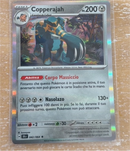 2024 Pokémon Shrouded Fable #042 Copperajah — front