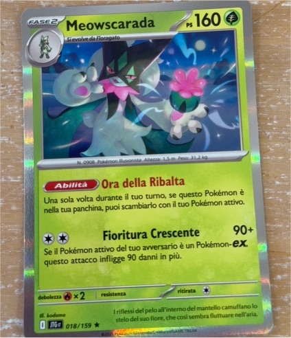 2025 Pokémon SV09: Journey Together #018 Meowscarada — front