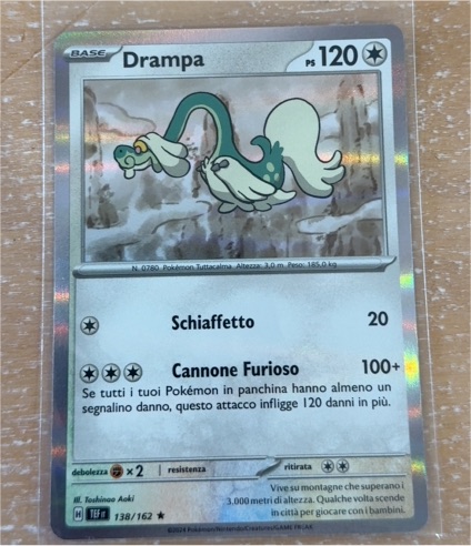2024 Pokémon SV05: Temporal Forces #138 Drampa — front
