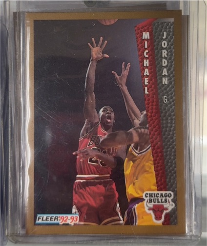 1992-93 Fleer #32 Michael Jordan — front