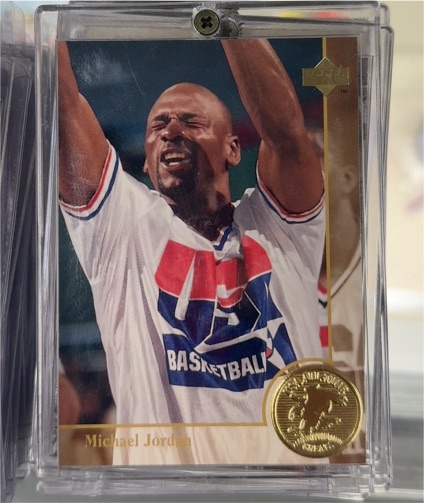 1994 Upper Deck USA Basketball #85 Michael Jordan — front