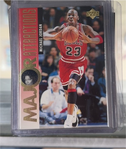1995 Upper Deck #341 Michael Jordan Major Attractions — front