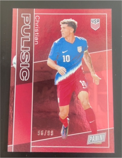 2025 Panini The National Silver Pack #44 Christian Pulisic — front