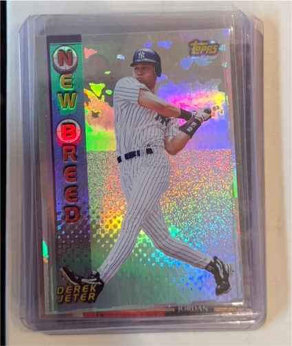 1998 Topps New Breed #NB9 Derek Jeter — front
