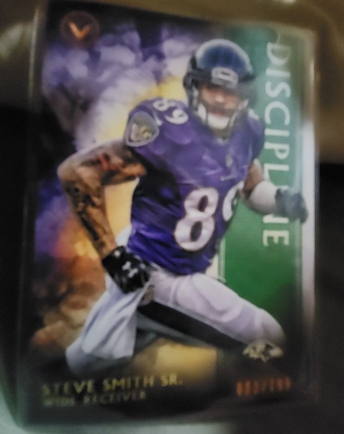 2006 Bowman Chrome #V-89 Steve Smith Sr. — front