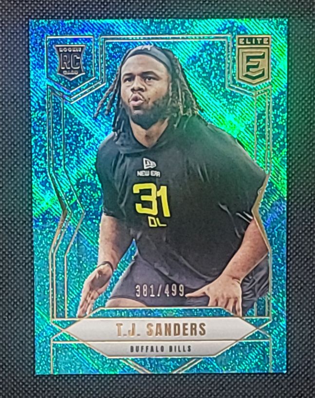 2025 Panini Donruss Elite #188 T.J. Sanders — front