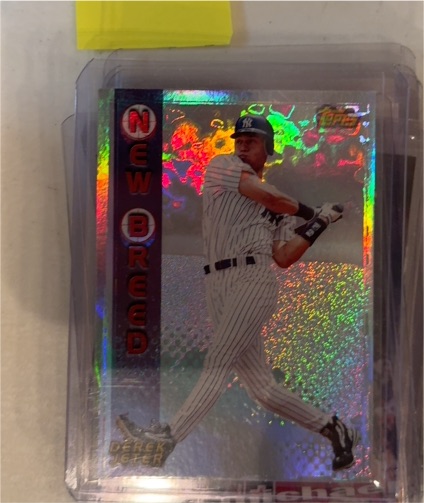 1998 Topps New Breed #NB9 Derek Jeter — front