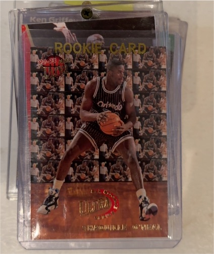 1992 Fleer Ultra All-Rookie #7 Shaquille O'Neal — front