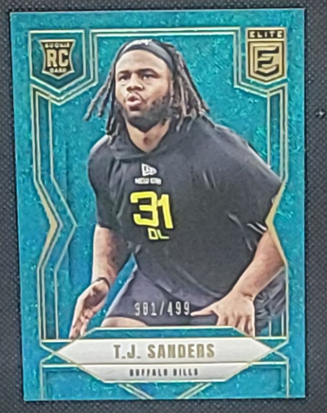 2025 Panini Donruss Elite #188 T.J. Sanders — front