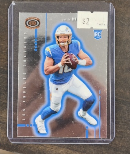 2020 Panini Chronicles Dynagon Rookies #D-3 Justin Herbert — front