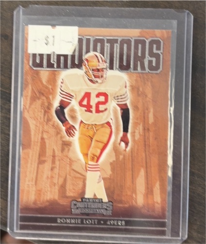 2022 Panini Contenders Gladiators #GLD-RLO Ronnie Lott — front