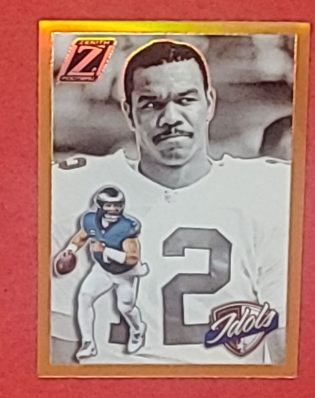 2024 Panini Zenith #2 Randall Cunningham / Jalen Hurts Idols — front