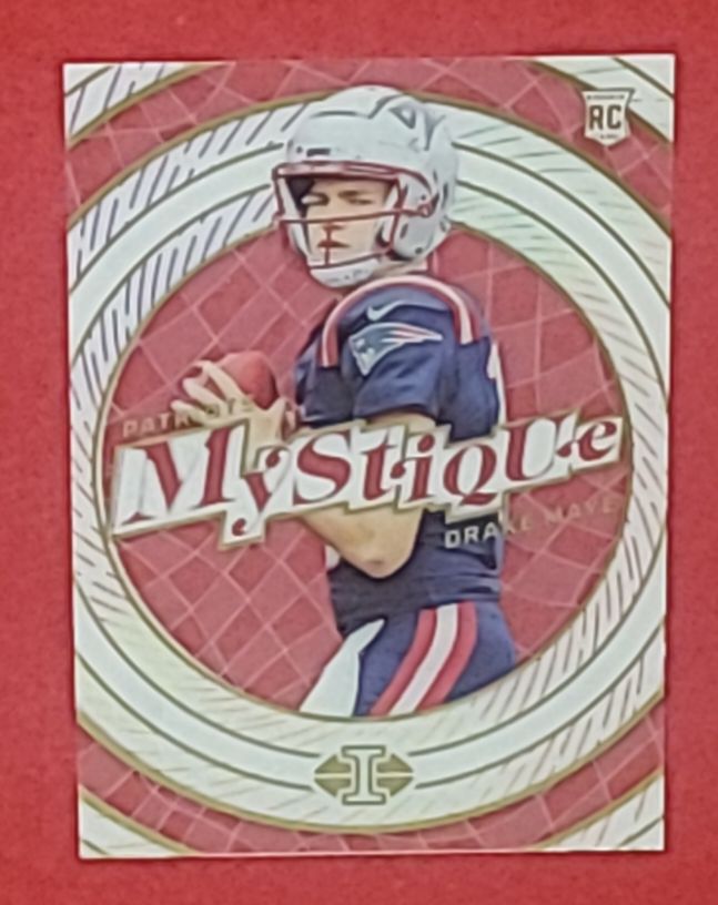 2024 Panini Illusions #2 Drake Maye Mystique — front