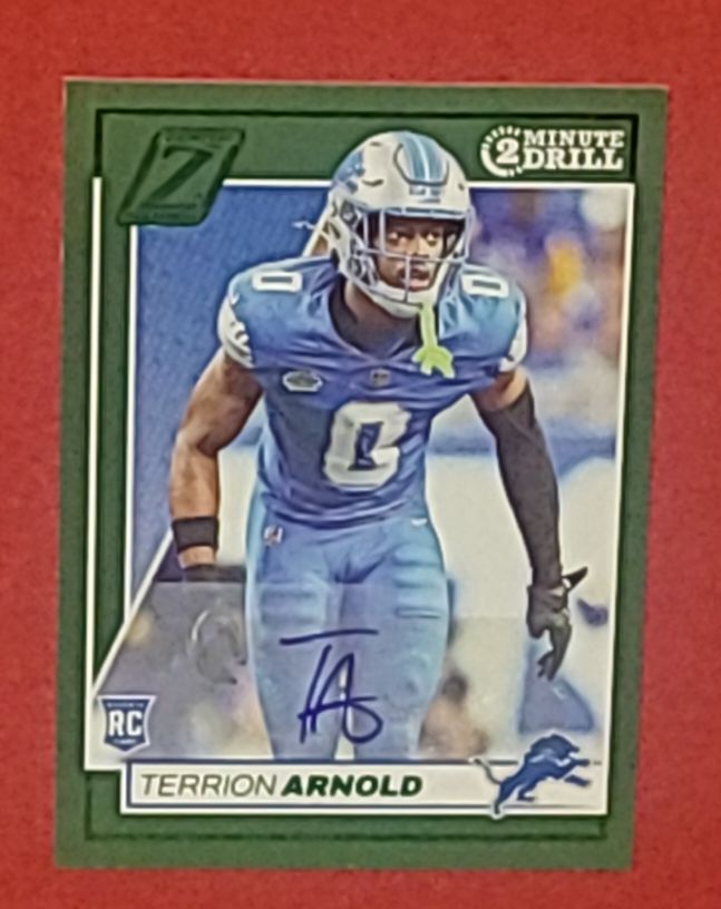 2024 Panini Zenith #190 Terrion Arnold — front