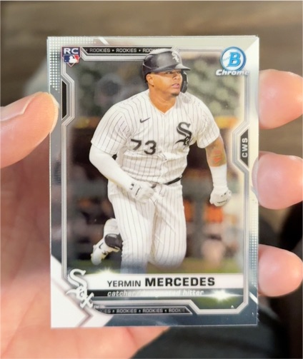 2021 Bowman Chrome #88 Yermin Mercedes — front