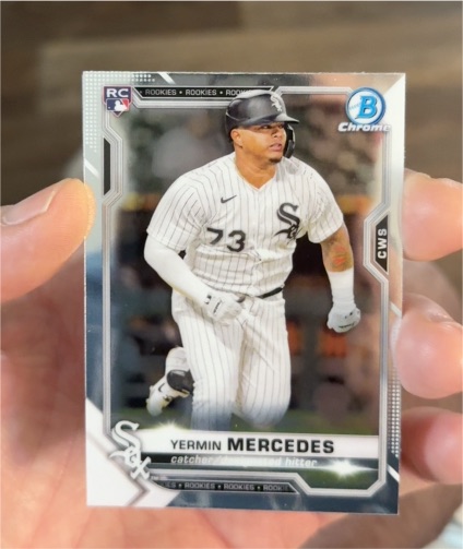 2021 Bowman Chrome #88 Yermin Mercedes — front