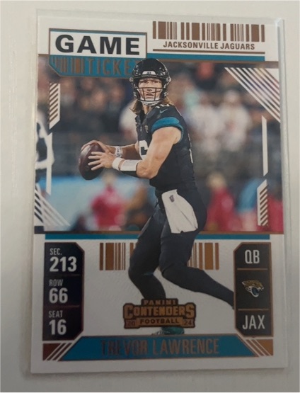 2024 Panini Contenders #46 Trevor Lawrence — front
