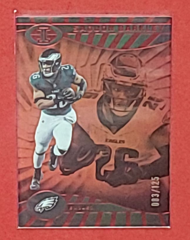 2024 Panini Illusions Orange #72 Saquon Barkley — front