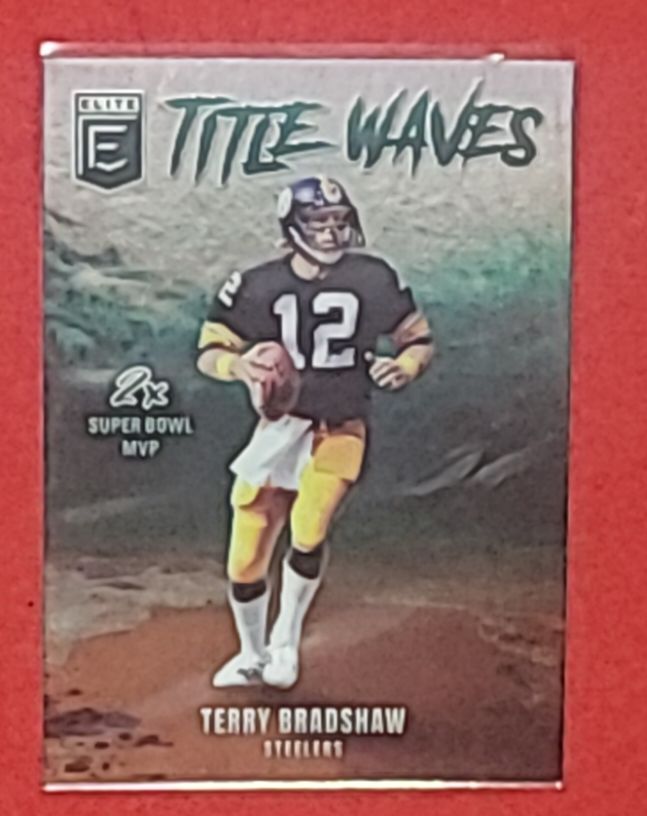 2025 Donruss Elite #2 Terry Bradshaw Title Waves — front