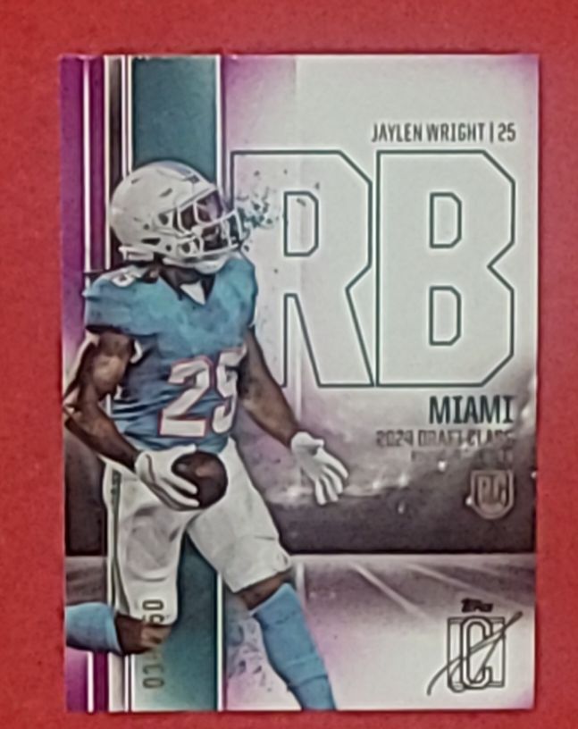 2024 Topps Signature Class #145 Jaylen Wright — front