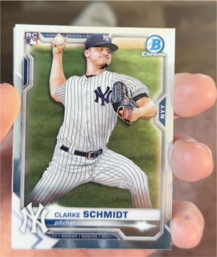 2021 Bowman Chrome #33 Clarke Schmidt — front
