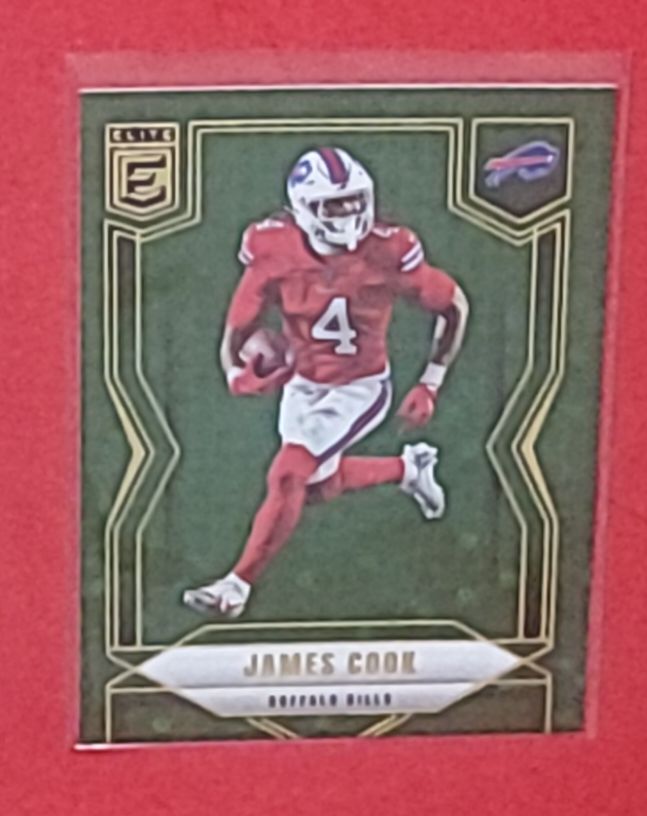 2025 Panini Donruss Elite #19 James Cook — front