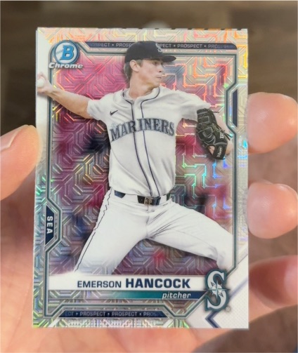 2021 Bowman Chrome Prospects #BCP-233 Emerson Hancock — front