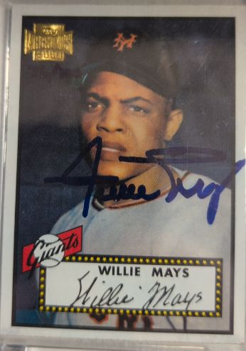 2001 Topps Archives #9 Willie Mays — front
