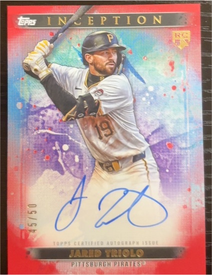 2024 Topps Inception Rookies #BRES-JT Jared Triolo — front