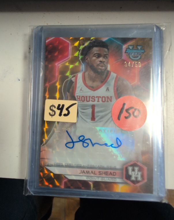 2023-24 Bowman Best University #34 Jamal Shead — front