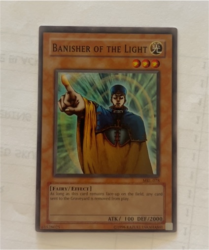 2002 Yu-Gi-Oh! MRL-078 Banisher of the Light — front