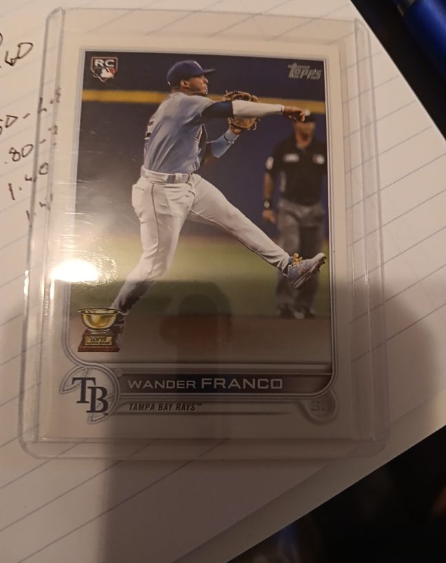 2022 Topps #215 Wander Franco Rookie Image Variations — front