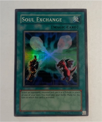 Yu-Gi-Oh! 2002 Soul Exchange SDY-041 — front