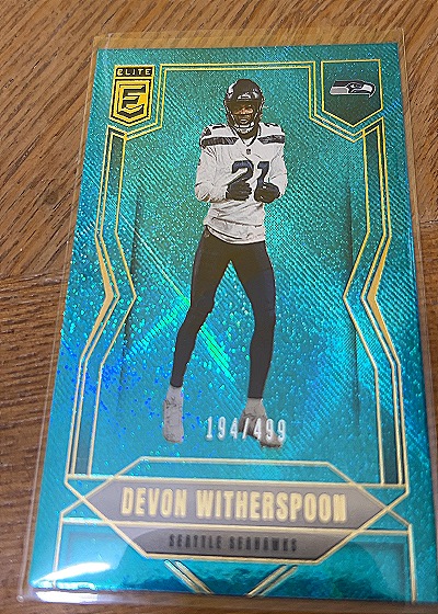 2025 Donruss Elite #30 Devon Witherspoon — front