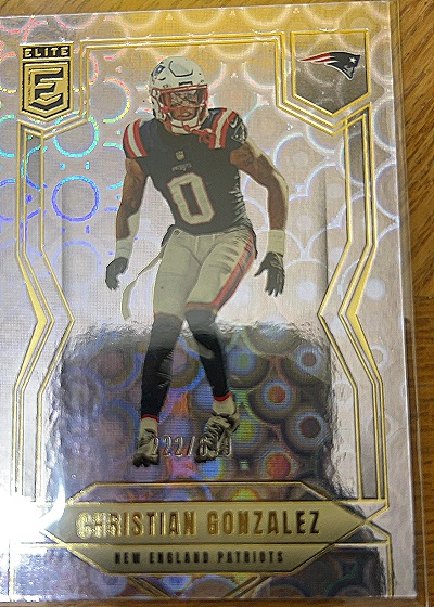 2025 Panini Donruss Elite #48 Christian Gonzalez — front