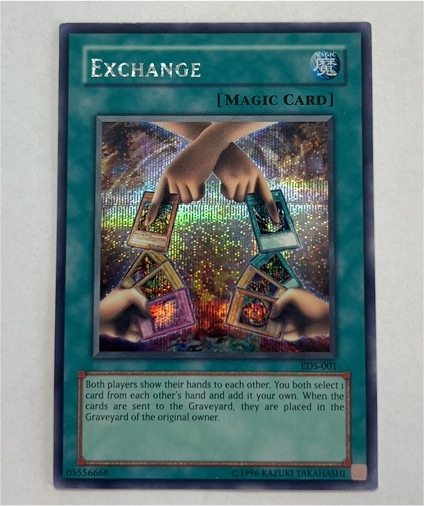 Yu-Gi-Oh! Exchange EDS-001 — front