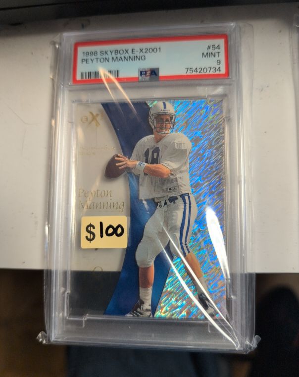 1998 Skybox E-X2001 #54 Peyton Manning — front