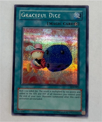 Yu-Gi-Oh! EDS-002 Graceful Dice — front