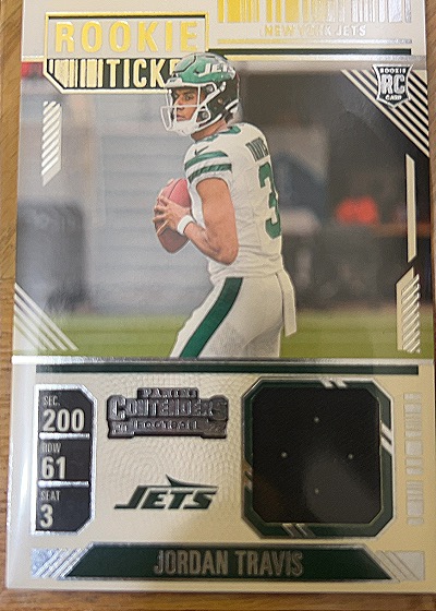 2024 Panini Contenders Rookie Ticket #RTS-JTS Jordan Travis — front