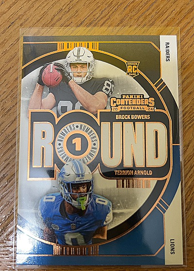 2024 Panini Contenders - Round Numbers #23 Brock Bowers, Terrion Arnold — front