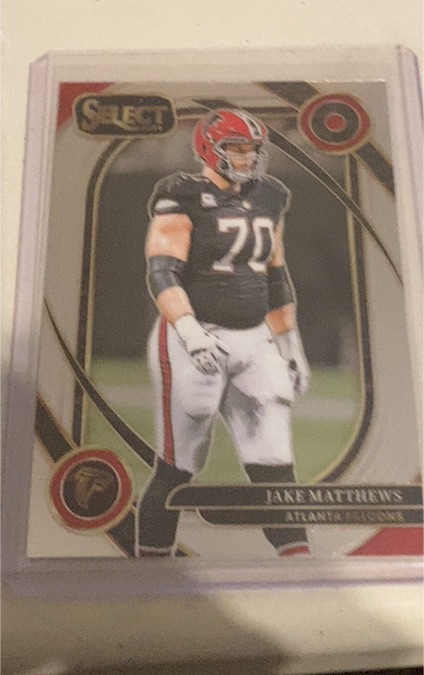 2024 Panini Select Club Level Jake Matthews — front