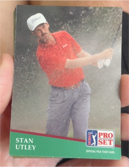 1991 Pro Set Stan Utley — front