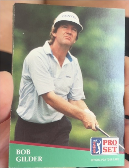 1991 Pro Set PGA Tour #56 Bob Gilder — front