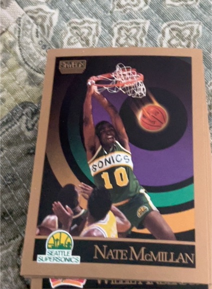 1990-91 Skybox #271 Nate McMillan — front