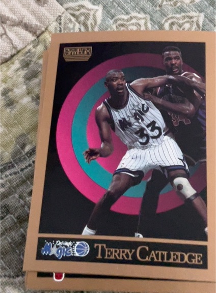 1990-91 SkyBox #201 Terry Catledge Orlando Magic — front