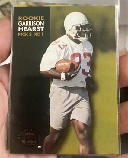 1993 SkyBox Premium #196 Garrison Hearst — front