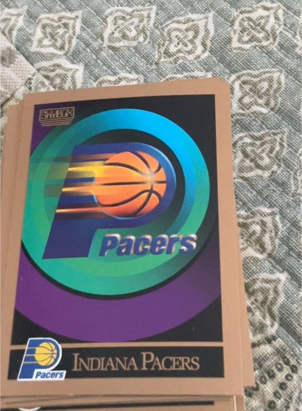 1990-91 SkyBox #338 Indiana Pacers — front