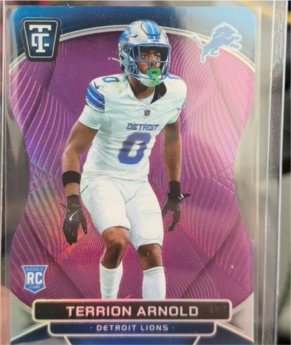 2024 Panini Totally Certified #167 Terrion Arnold — front