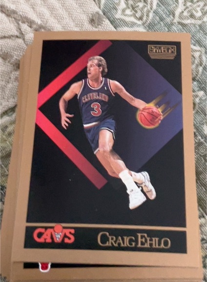 1990-91 SkyBox #51 Craig Ehlo — front